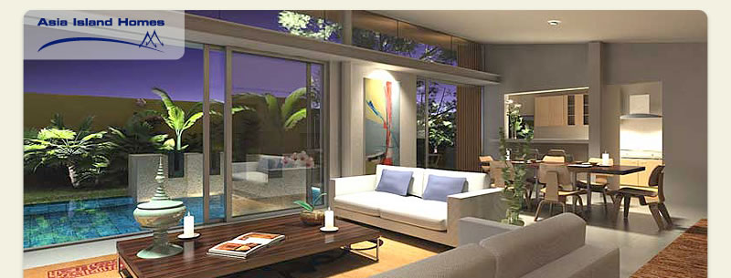 Luna Phuket Villa At Night Rendering