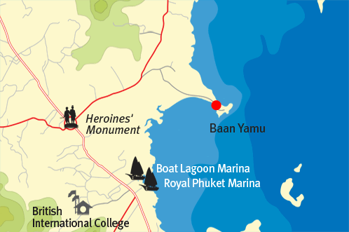 Baan Yamu location detail map