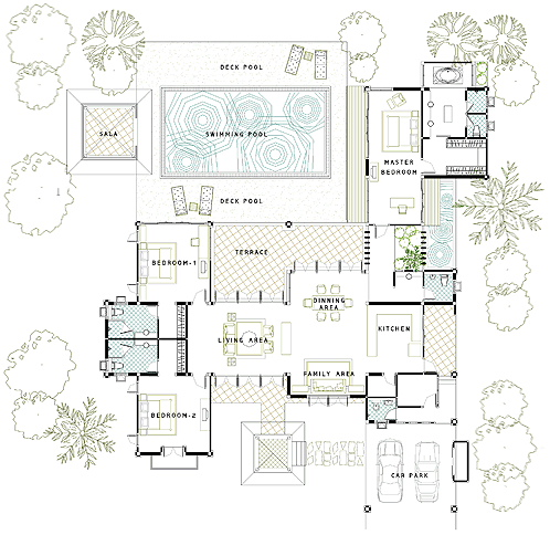 The Retreat floor plan