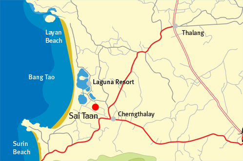 Sai Taan location detail map