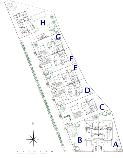 Saowaree Villas master plan