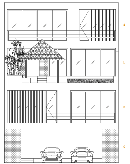 Apartment — front elevation